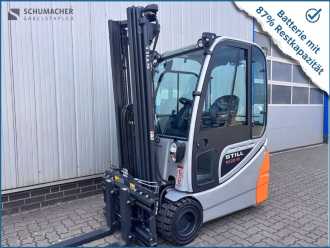 Used Forklift Truck STILL RX20-18 | Batterie 87% ELEKTRO DREIRADFRONTSTAPLER (13064027) backdrop